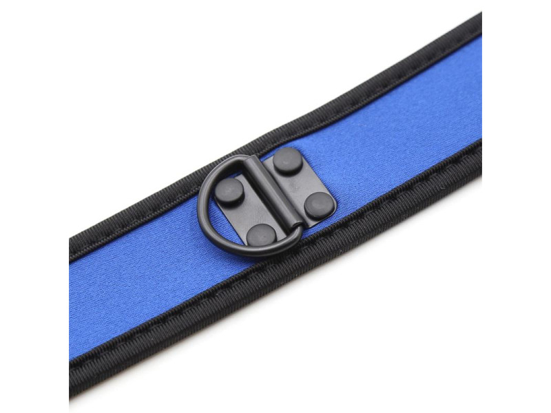 Collar de Neopreno Ajustable Azul