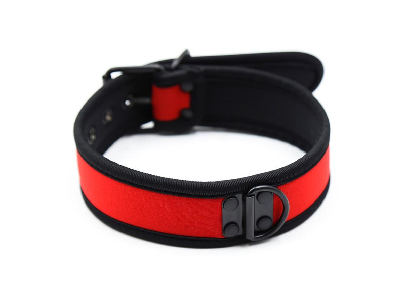 Collar de Neopreno Ajustable Rojo