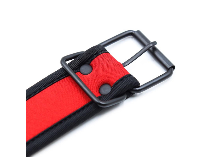 Collar de Neopreno Ajustable Rojo