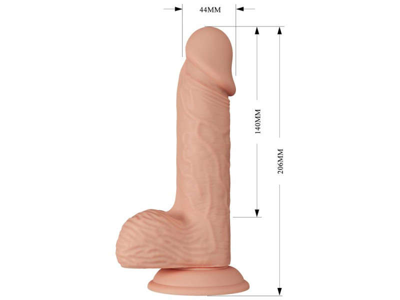 Vibrador Realista 81 Control Remoto