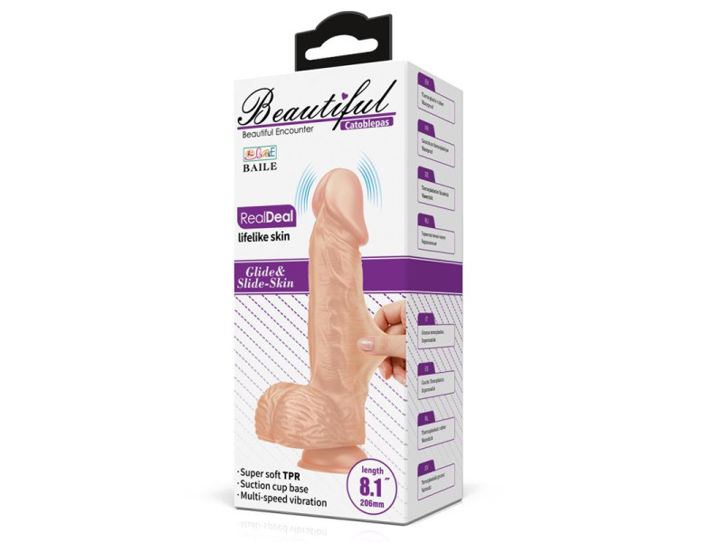 Vibrador Realista 81 Control Remoto
