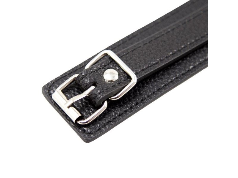 Collar con Correa de Patron de Serpiente