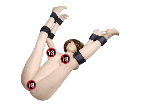 Set de Restricciones con Esposas para Muneca y Tobillo Ajustables