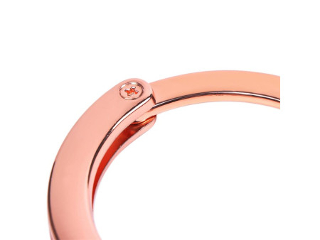 Esposas Oro Rosa con Llaves de Calavera