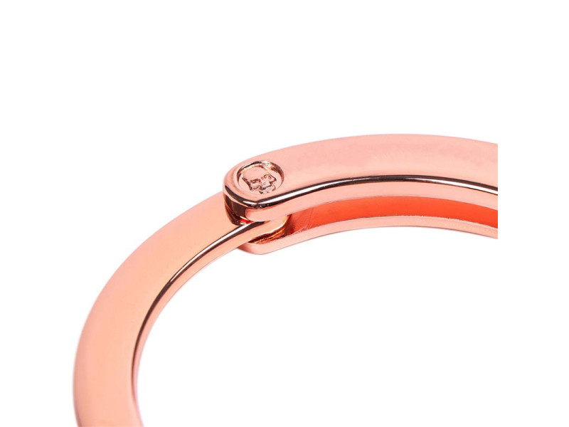 Esposas Oro Rosa con Llaves de Calavera