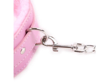 Collar con Correa Rosa Pastel