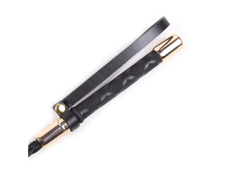 Fusta Clasica Negro y Dorado 30 cm Fusta Clasica Negro y Dorado 30 cm