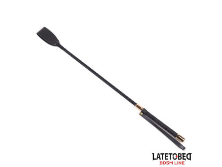 Fusta Clasica Negro y Dorado 55 cm Fusta Clasica Negro y Dorado 55 cm