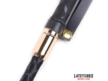 Fusta Clasica Negro y Dorado 55 cm Fusta Clasica Negro y Dorado 55 cm