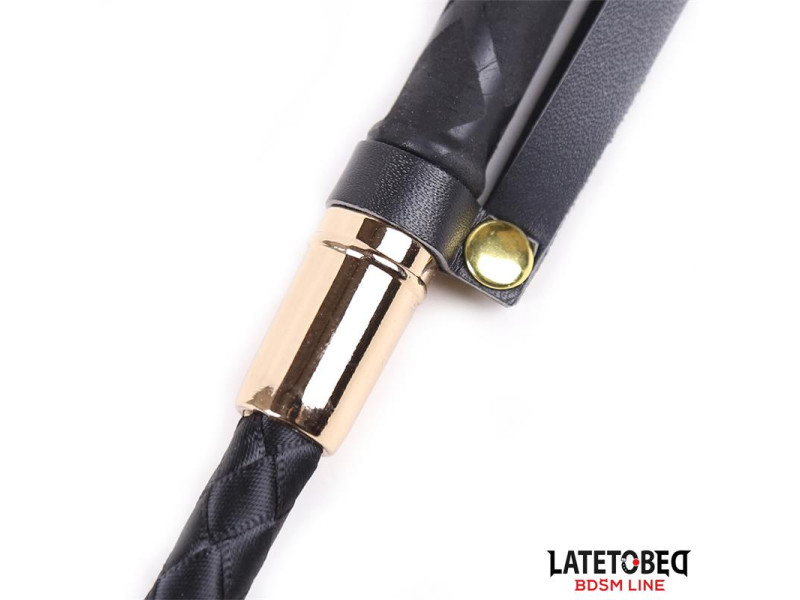 Fusta Clasica Negro y Dorado 55 cm