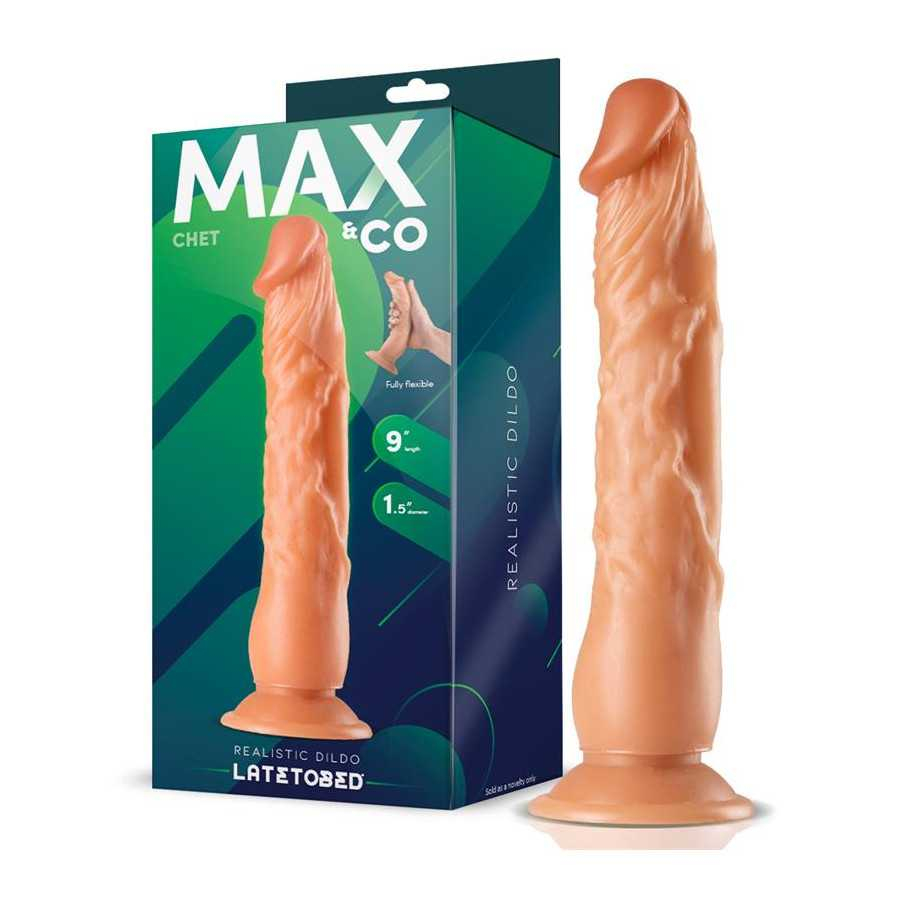 Chet Dildo Realista Natural 9 23 cm