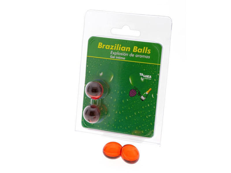 Set 2 Brazilian Balls Explosion de Fresa y Champan Set 2 Brazilian Balls Explosion de Fresa y Champan