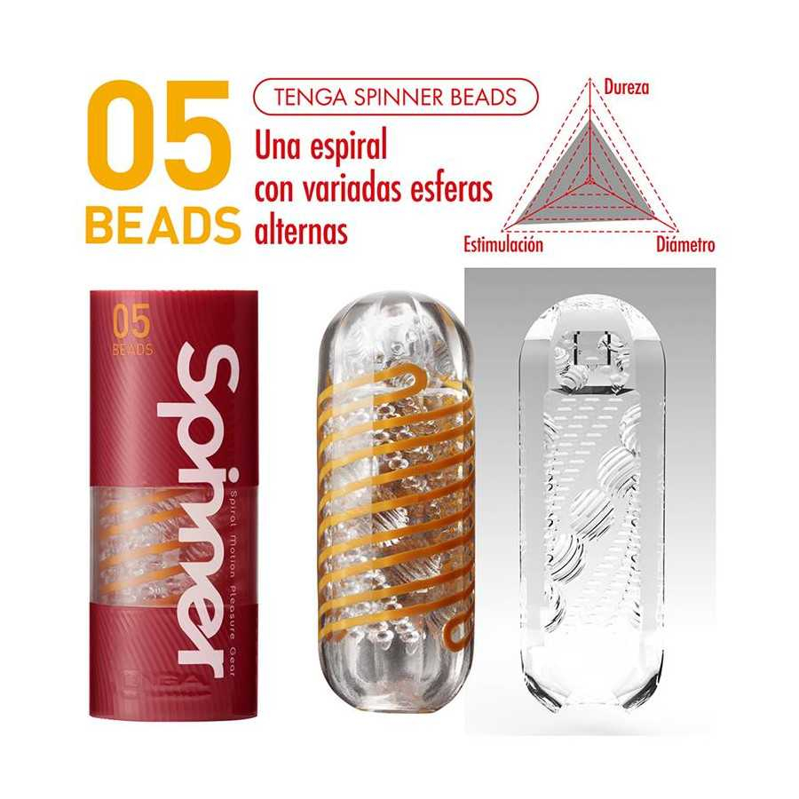 Masturbador Masculino Sprinner 05 Beads