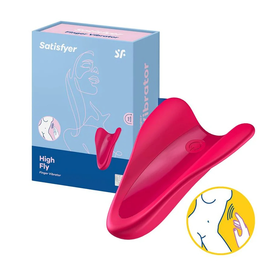 Vibrador High Fly Rojo