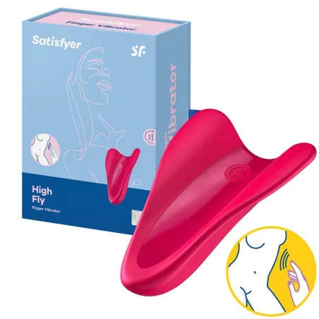 Vibrador High Fly Rojo