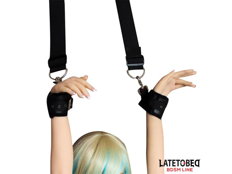 Restricciones para Puerta con Esposas Adjustables y Desmontables