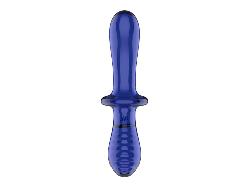 Estimulador de Cristal Double Crystal Hot and Cold Azul