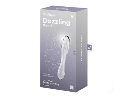 Estimulador de Cristal Dazzling Crystal 1 Hot and Cold Transparente