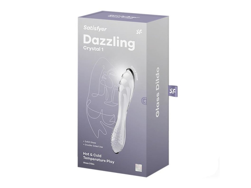 Estimulador de Cristal Dazzling Crystal 1 Hot and Cold Transparente