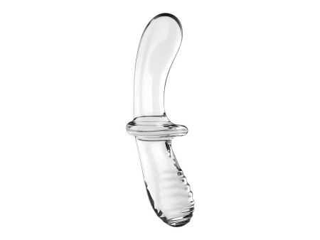 Estimulador de Cristal Double Crystal Hot and Cold Transparente