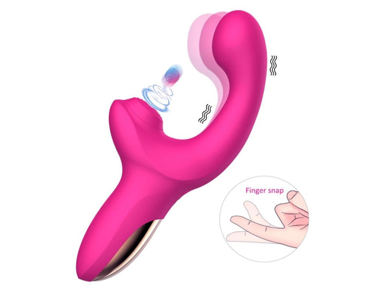 Volse Vibrador Triple Funcion con Finger y Pulsacion Tapping