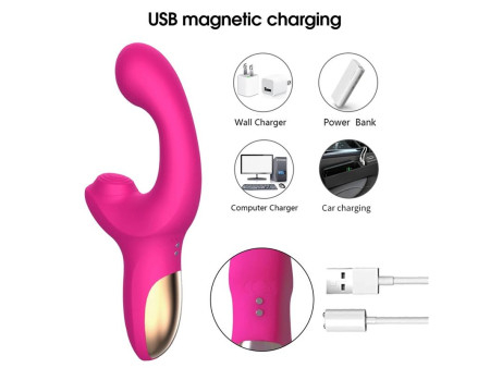 Volse Vibrador Triple Funcion con Finger y Pulsacion Tapping Volse Vibrador Triple Funcion con Finger y Pulsacion Tapping