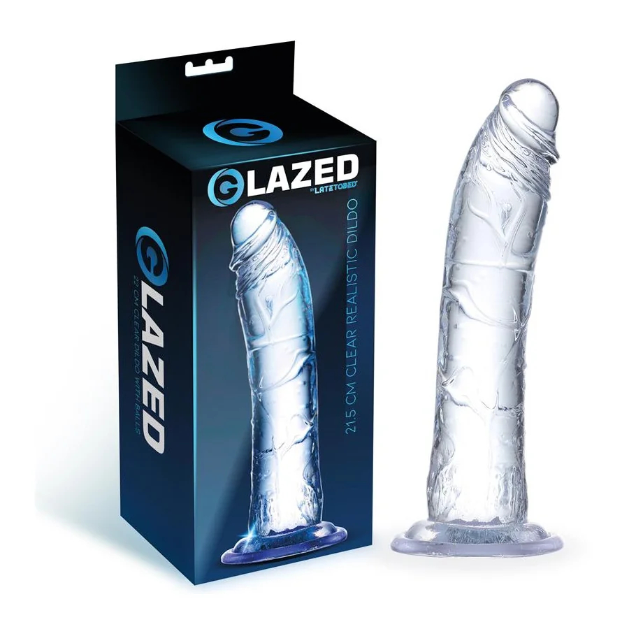 Dildo Realista Material Cristalino 215 cm