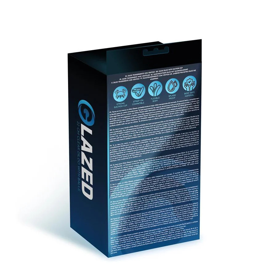 Dildo Curvado Material Cristalino 14 cm