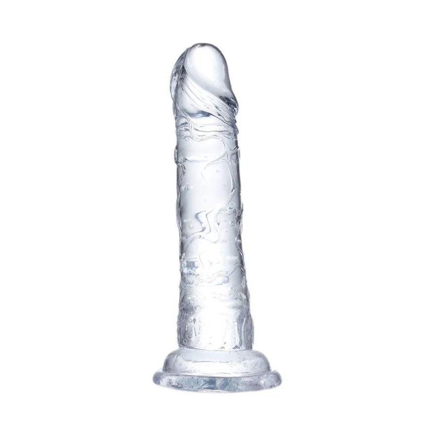 Dildo Realista Material Cristalino 19 cm