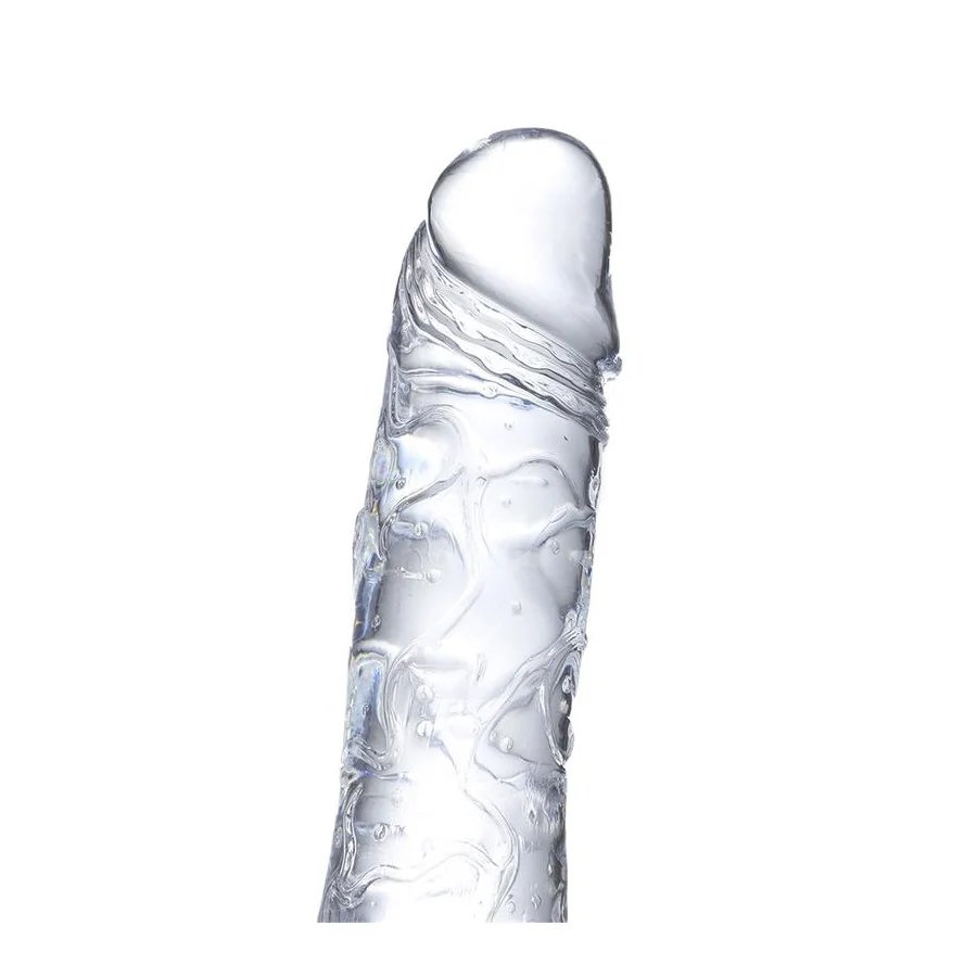 Dildo Realista Material Cristalino 19 cm