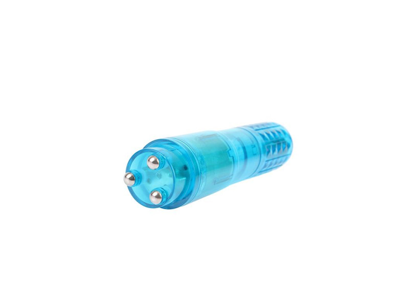 Mini Masajeador 3 Cabezales Azul