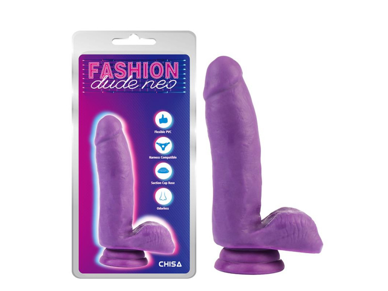 Dildo Dual Density Purpura 67