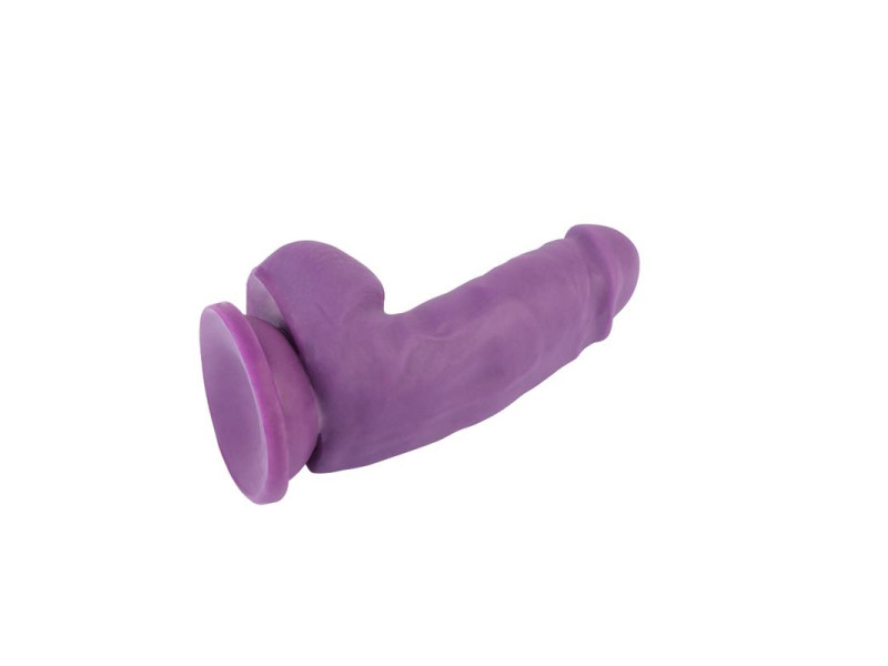 Dildo Dual Density Purpura 69