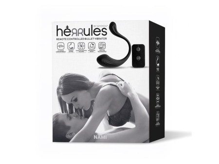 Nami Huevo Vibrador con Contol Remoto Silicona Liquida Unibody