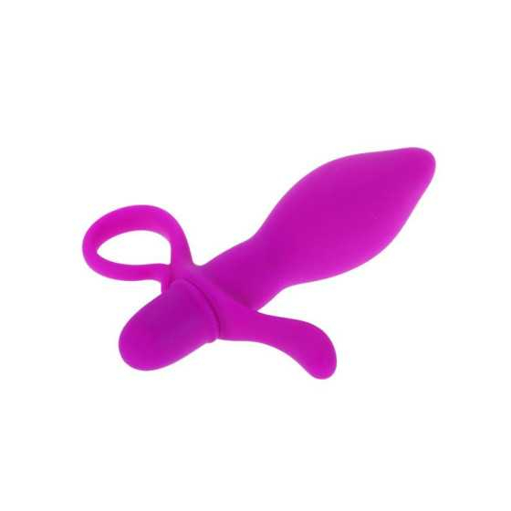 Plug Anal con Vibracion Taylor Color Purpura