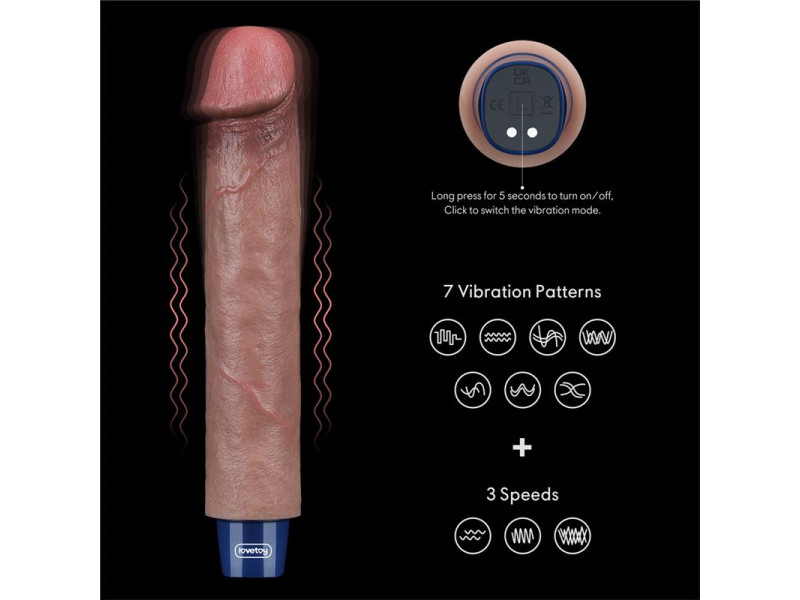 Vibrador Realista 9 USB