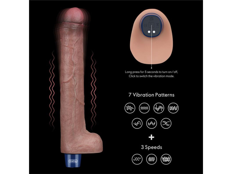 Vibrador Realista 105 USB