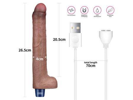 Vibrador Realista 105 USB
