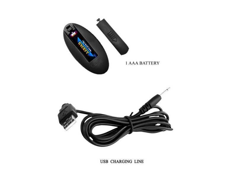 Plug Anal con Vibracion y Rotacion con Control Remoto USB