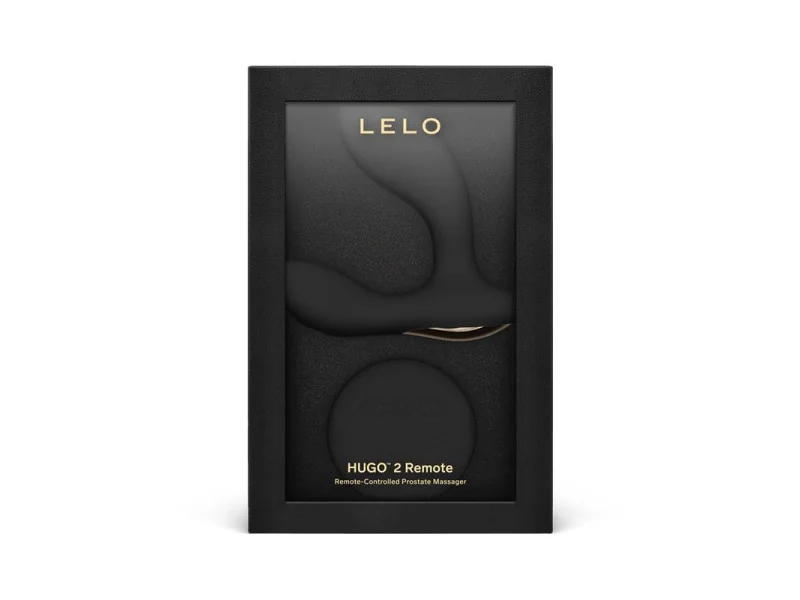 Hugo 2 Masajeador Prostatico con Control Remoto Negro