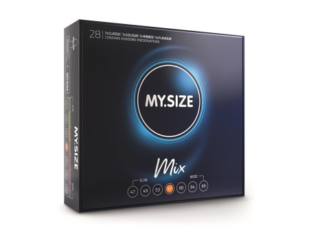 My Size Mix Talla 57 Caja de 28 Uds