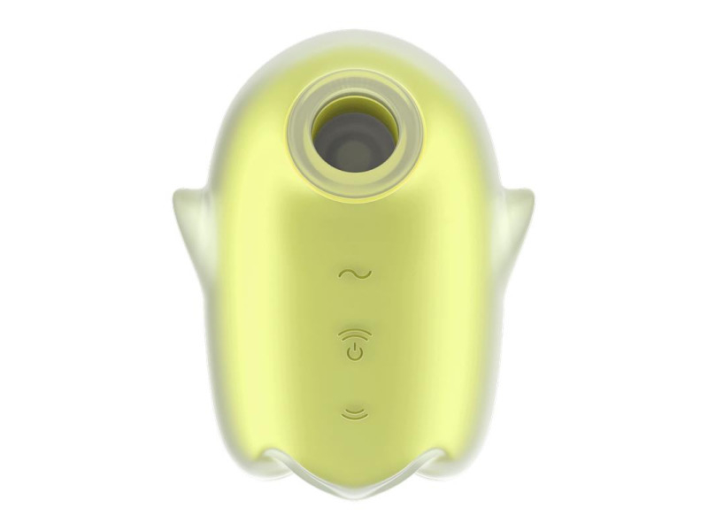 Glowing Ghost Succionador Brilla en la Oscuridad Amarillo