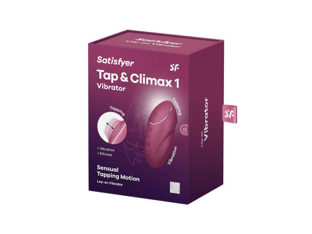 Tap and Climax 1 Vibrador y Tapping Rojo Tap and Climax 1 Vibrador y Tapping Rojo