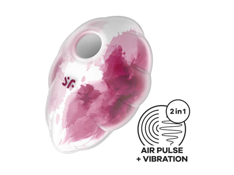 Cloud Dancer Succionador y Vibrador Red Print