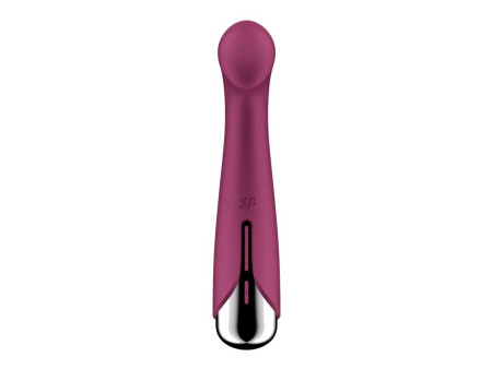 Spinning G Spot 1 Vibrador y Rotador Rojo
