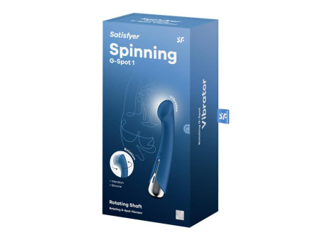 Spinning G Spot 1 Vibrador y Rotador Azul Spinning G Spot 1 Vibrador y Rotador Azul