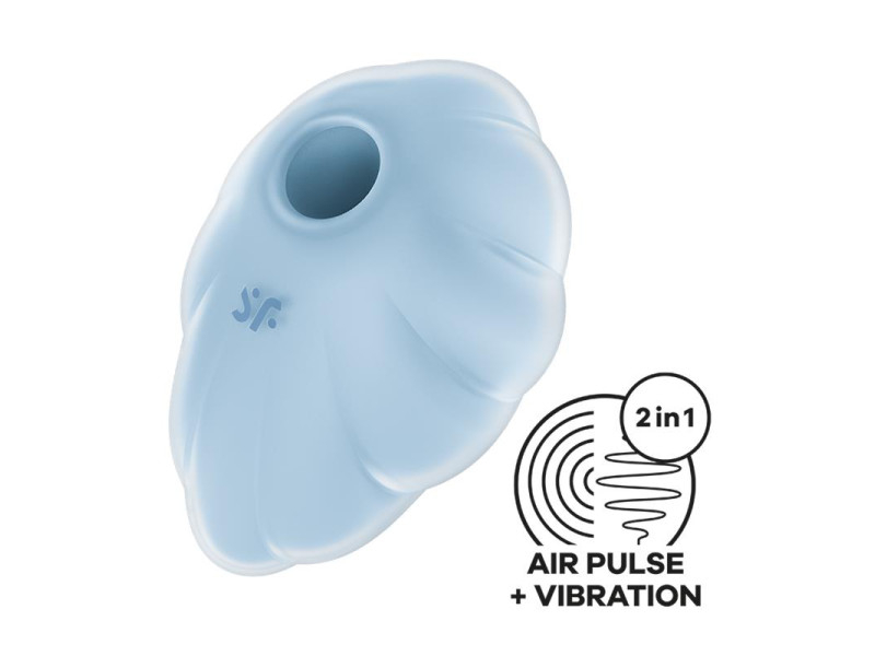 Cloud Dancer Succionador y Vibrador Azul Cloud Dancer Succionador y Vibrador Azul