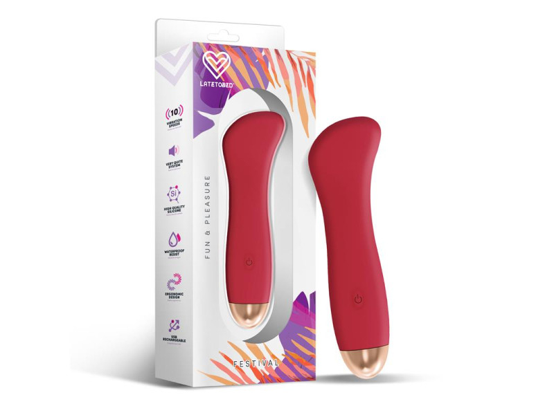 Phana Estimulador 10 Velocidades Rust Red