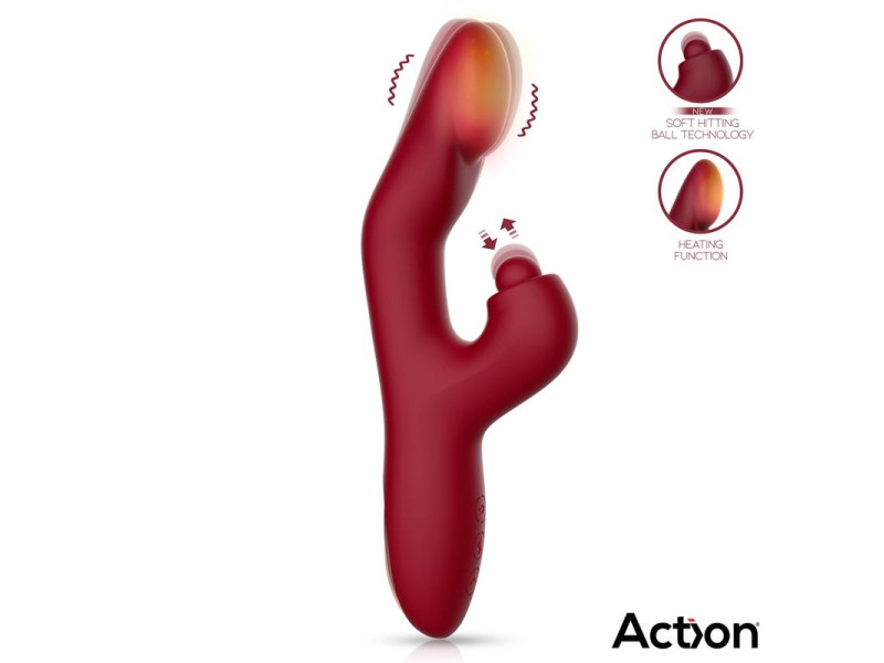 Velter Soft Clit Hitting Ball con Vibracion y Efecto Calor