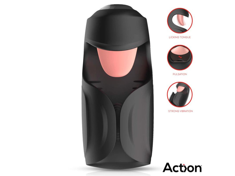 Kubex Masturbador con Lengua Pulsacion y Vibracion